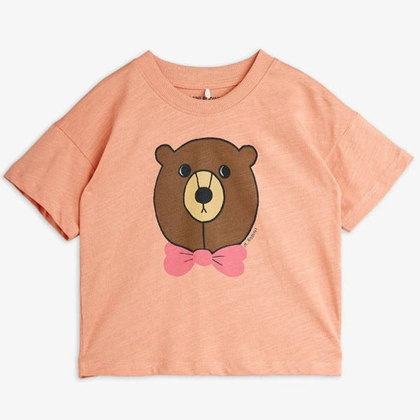 Bear T-Shirt, SP SS Tee, Chapter 2, Rosa - Mini Rodini