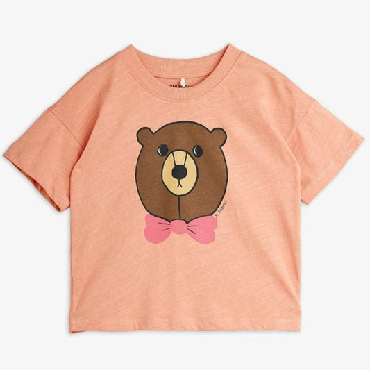 Bear T-Shirt, SP SS Tee, Chapter 2, Rosa - Mini Rodini