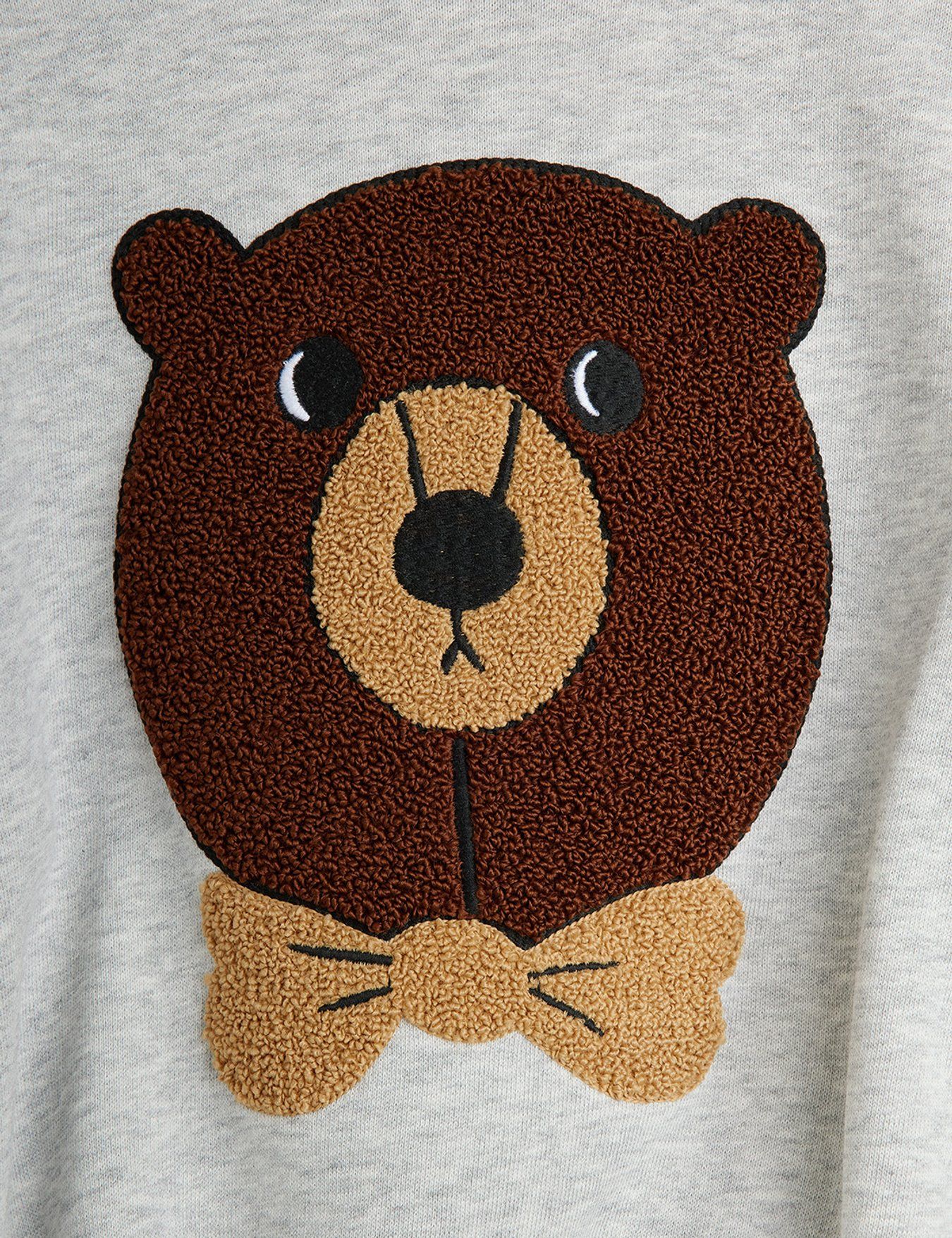 Bear Chenille Sweatshirt, Chapter 2, Offwhite - Mini Rodini