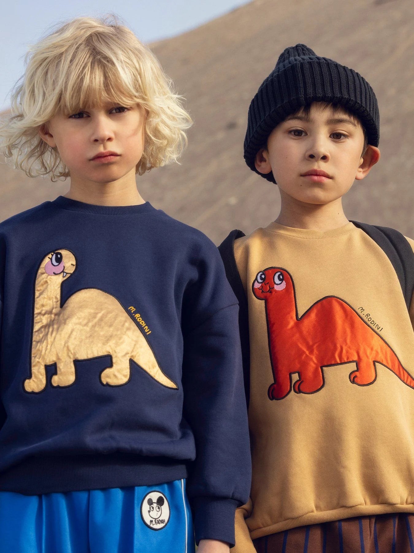 Dino Application Sweatshirt, Chapter 2, Blå