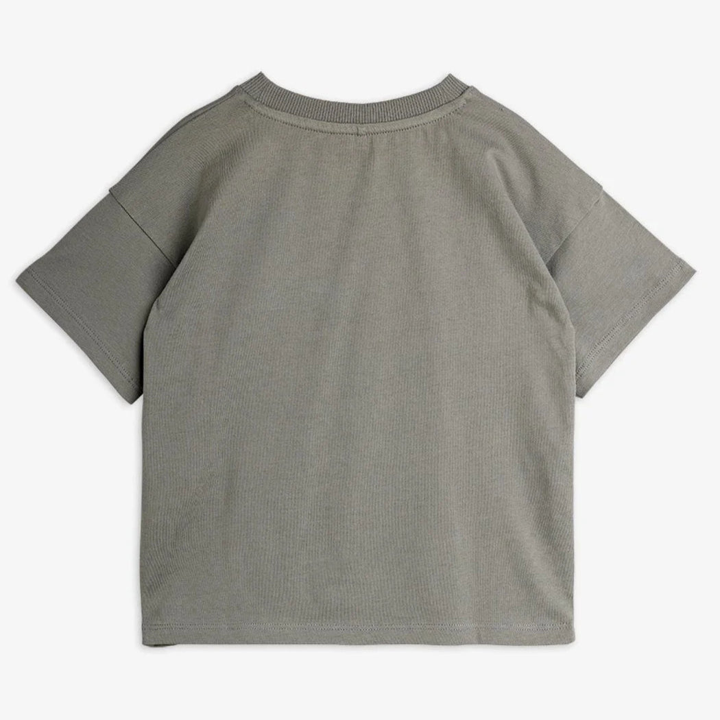Dino T-Shirt, SP SS Tee, Chapter 2, Grå - Mini Rodini