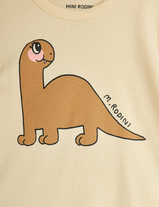 Dino regular T-shirt SS Tee, Chapter 2, Offwhite - Mini Rodini