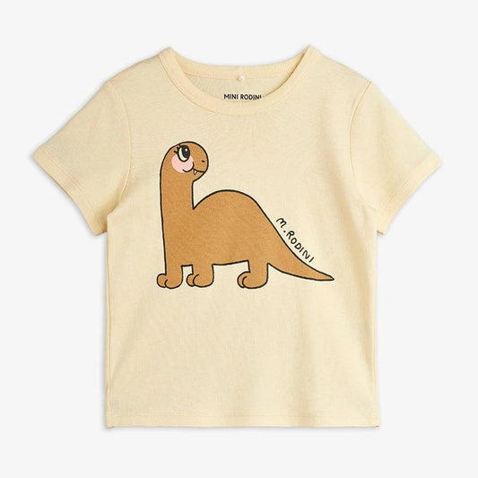 Dino regular T-shirt SS Tee, Chapter 2, Offwhite - Mini Rodini