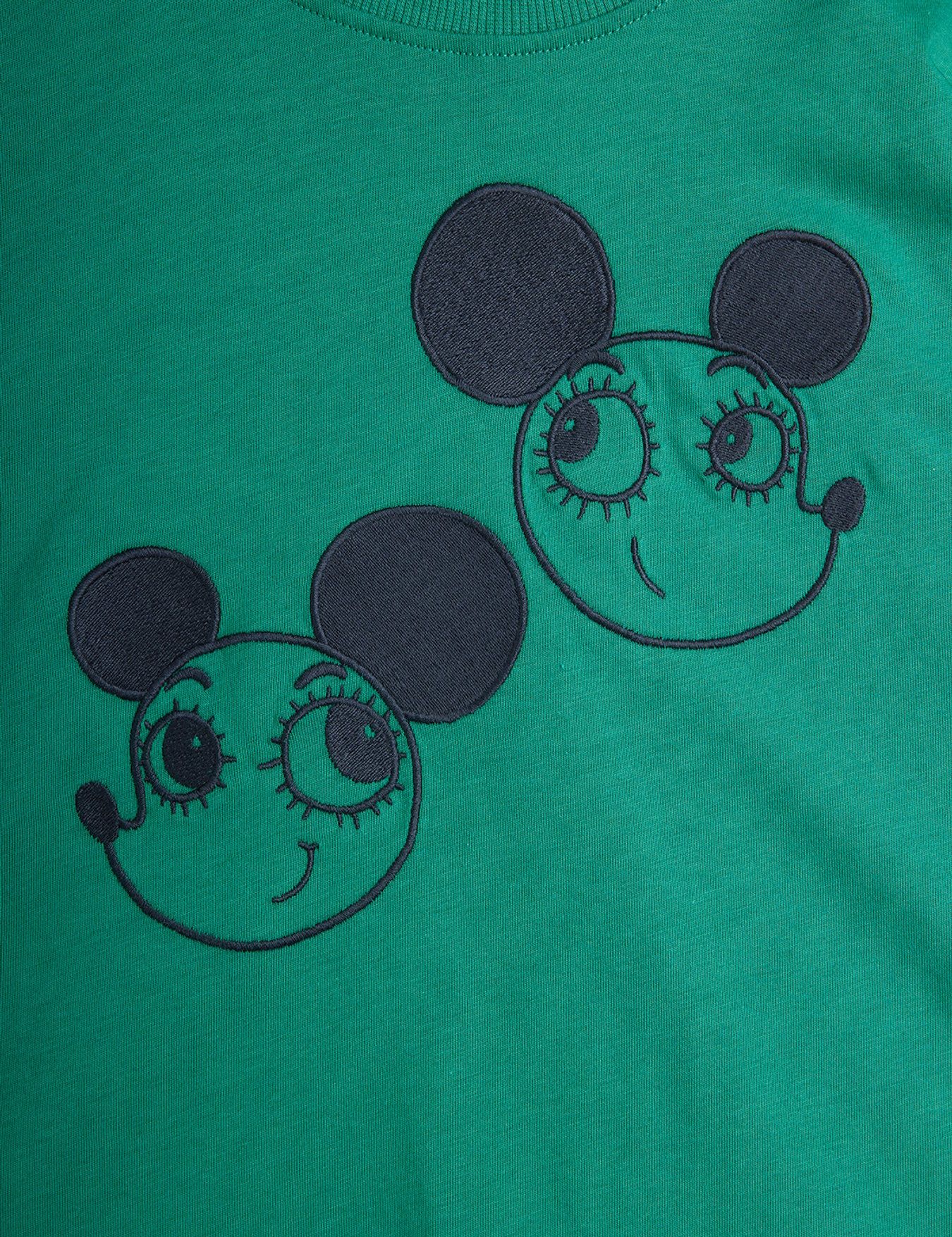 Ritzratz EMB SS Tee, Chapter 2, Grön - Mini Rodini