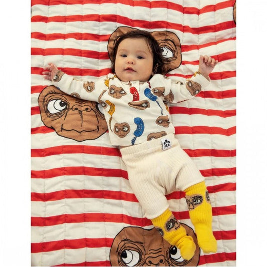 Strumpor 3-pack, E.T, Yellow - Mini Rodini