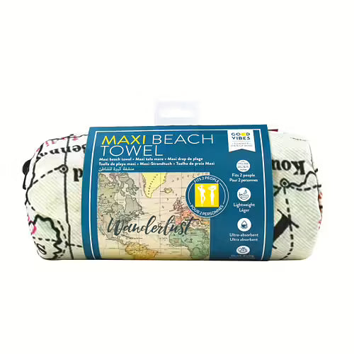 Badhandduk, Maxi - Travel - Legami