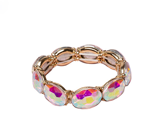 B Chic Aurora Borealis Gem Bracelet