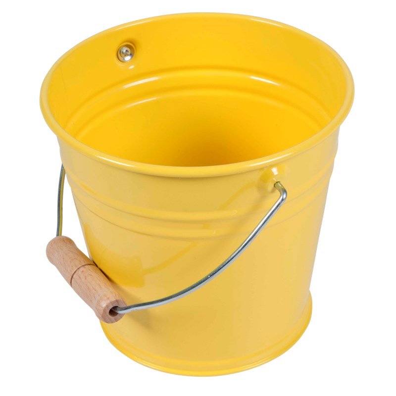Plåthink, Gul med Handtag
