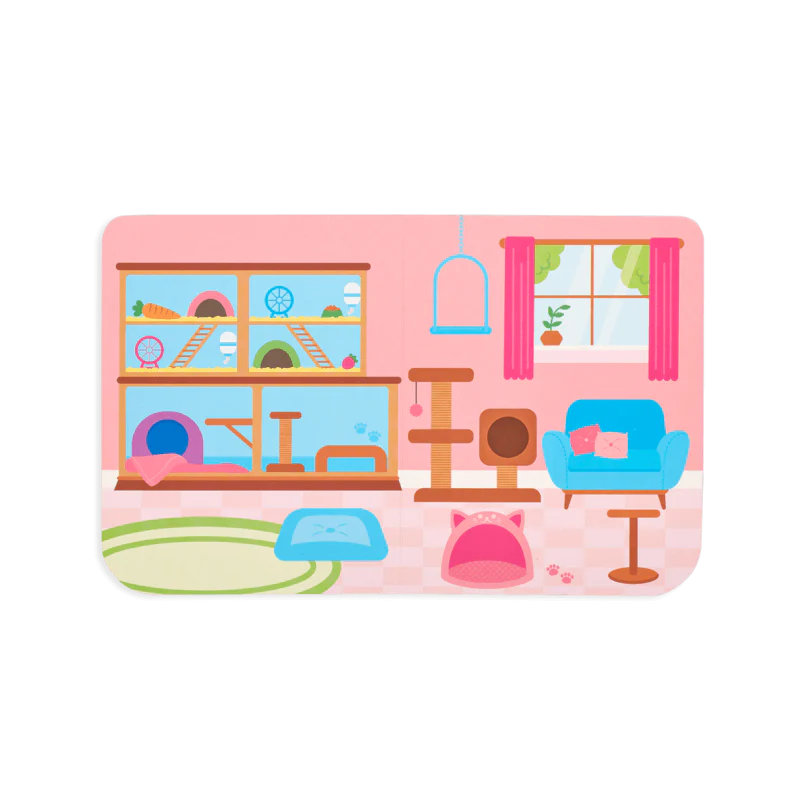 Aktivitetsbok, Play again! Pet Play Land - Ooly