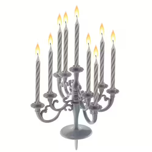 Tårtljus, Cake candelabra (tårt-kandelaber)