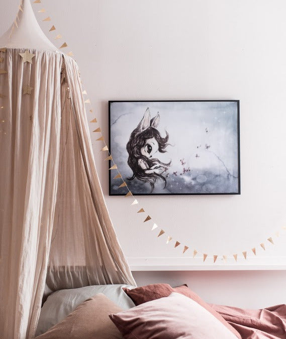 Poster, Miss DELLA 50x70 cm - Mrs Mighetto