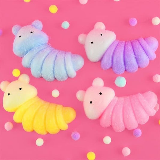 Klämleksak, Squishy caterpillar/larv - Robetoy