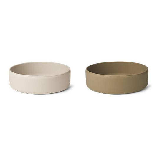 Damina Bowl 2-Pack Sandy/Oat Mix