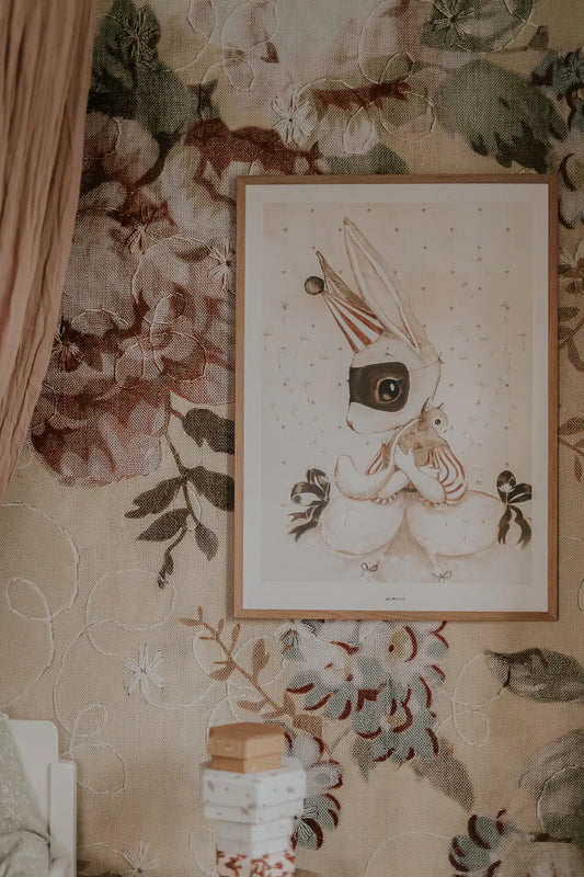 Poster, Miss Selma 30X40 cm - Mrs Mighetto