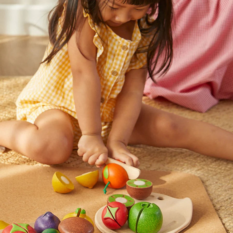Fruktbricka, Assorted Fruit Set - PlanToys