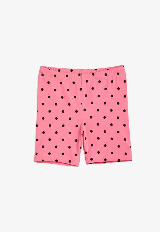 Polka dot bike shorts