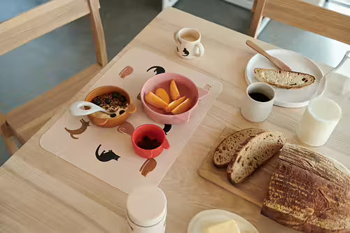 Underlägg, Jude Printed Placemat, Alphabet/Sandy - Liewood