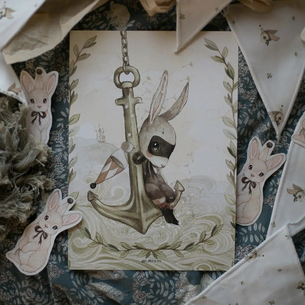 Poster, My Anchor, 21x30 - Mrs Mighetto