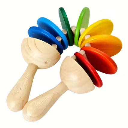 Klappra, Aktivitetsleksak av trä - PlanToys