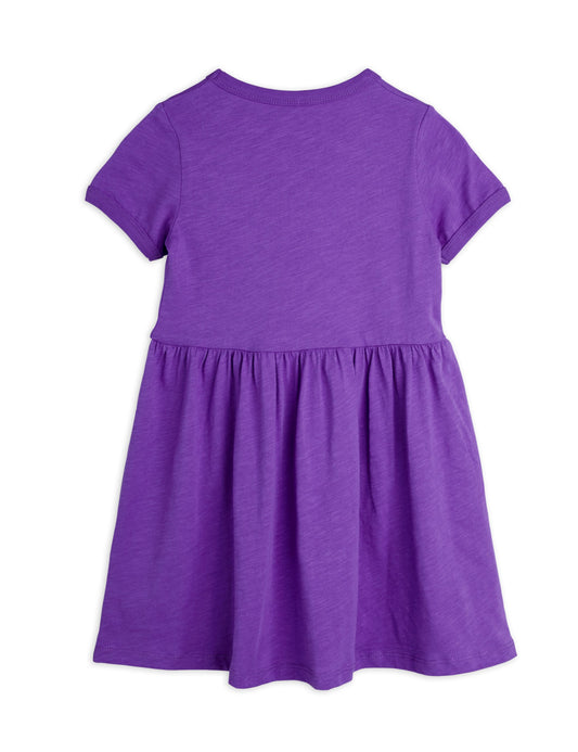 Kortärmad Klänning, Seagull - Mini Rodini