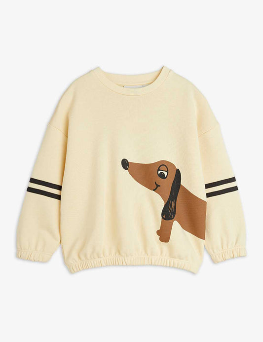 Dog SP Stripes Sweatshirt, Beige