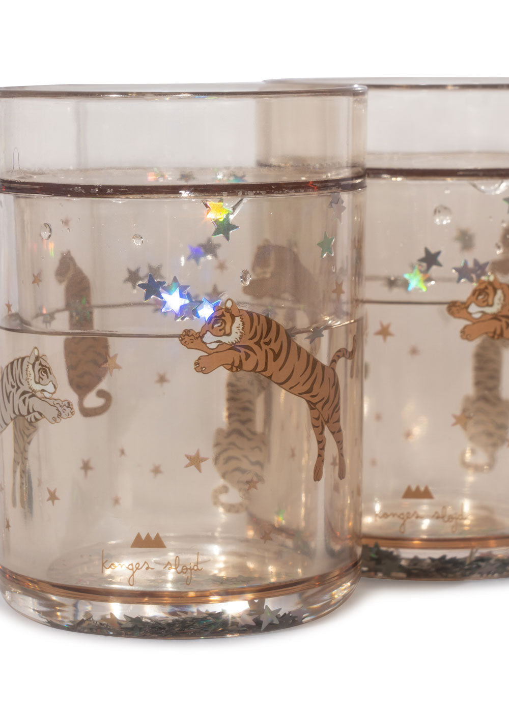 2 Pack Glitter Cups, Roar