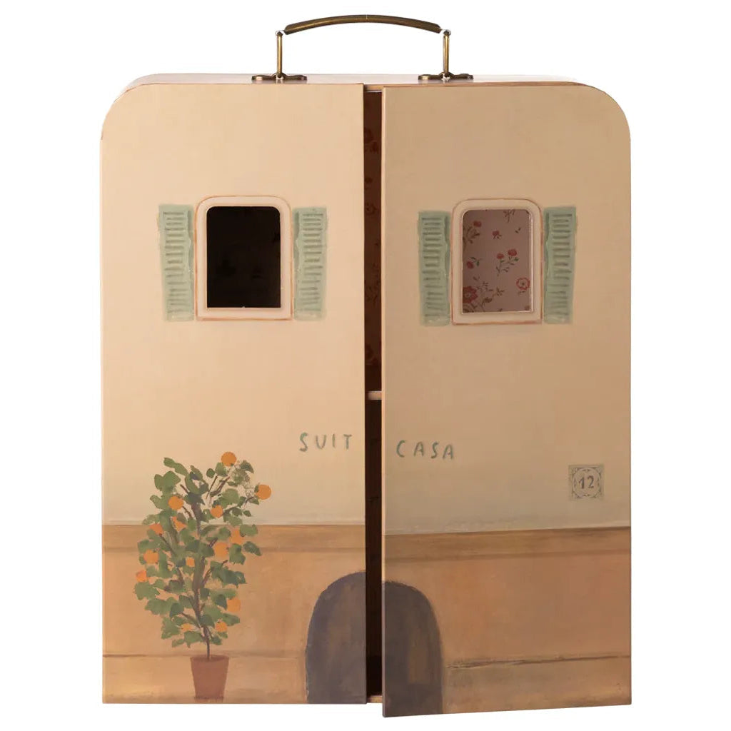 SuitCasa, Bärbart hus Lillasyster och Lillebror - Maileg