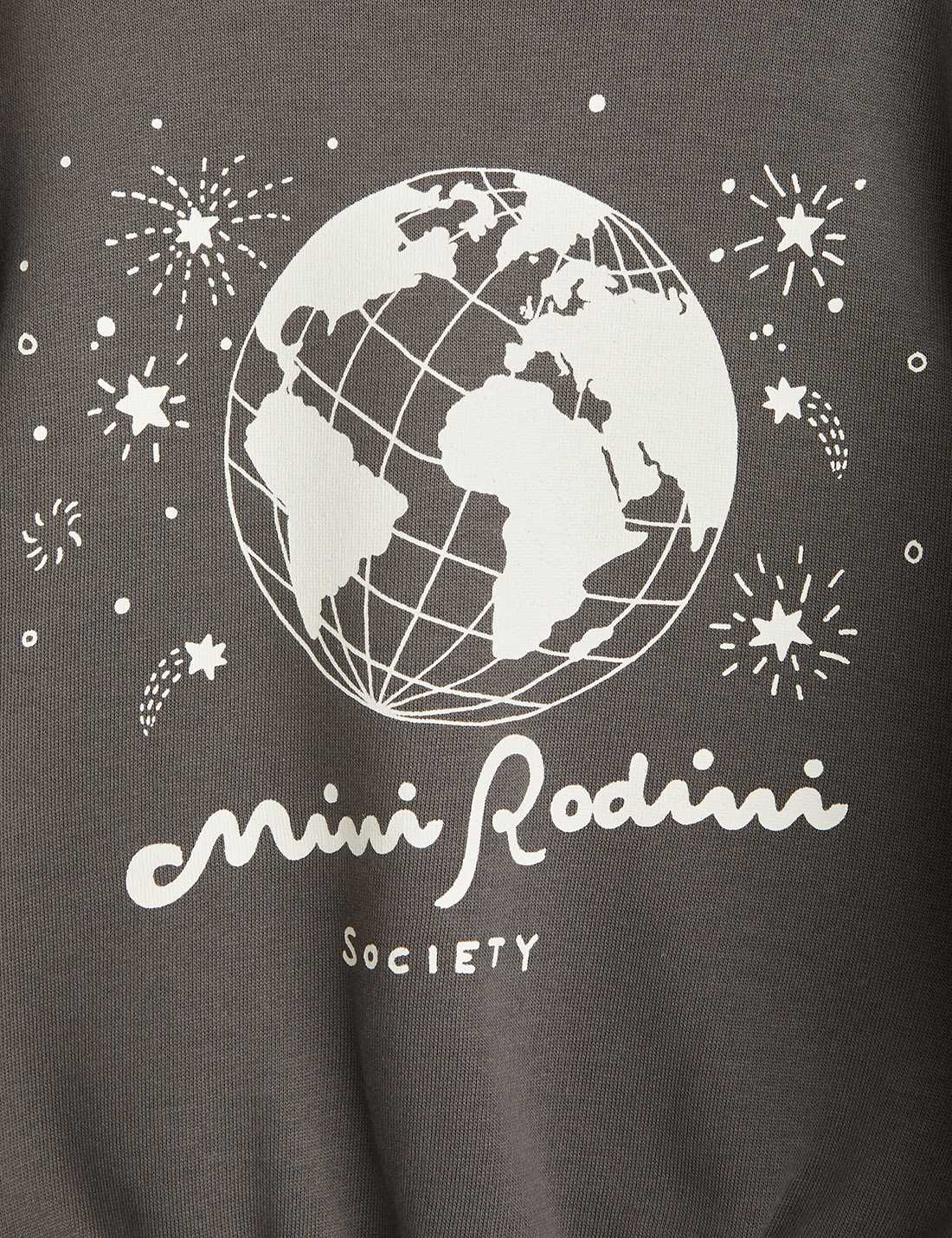 Mini Rodini Society SP Sweatshirt, Grey