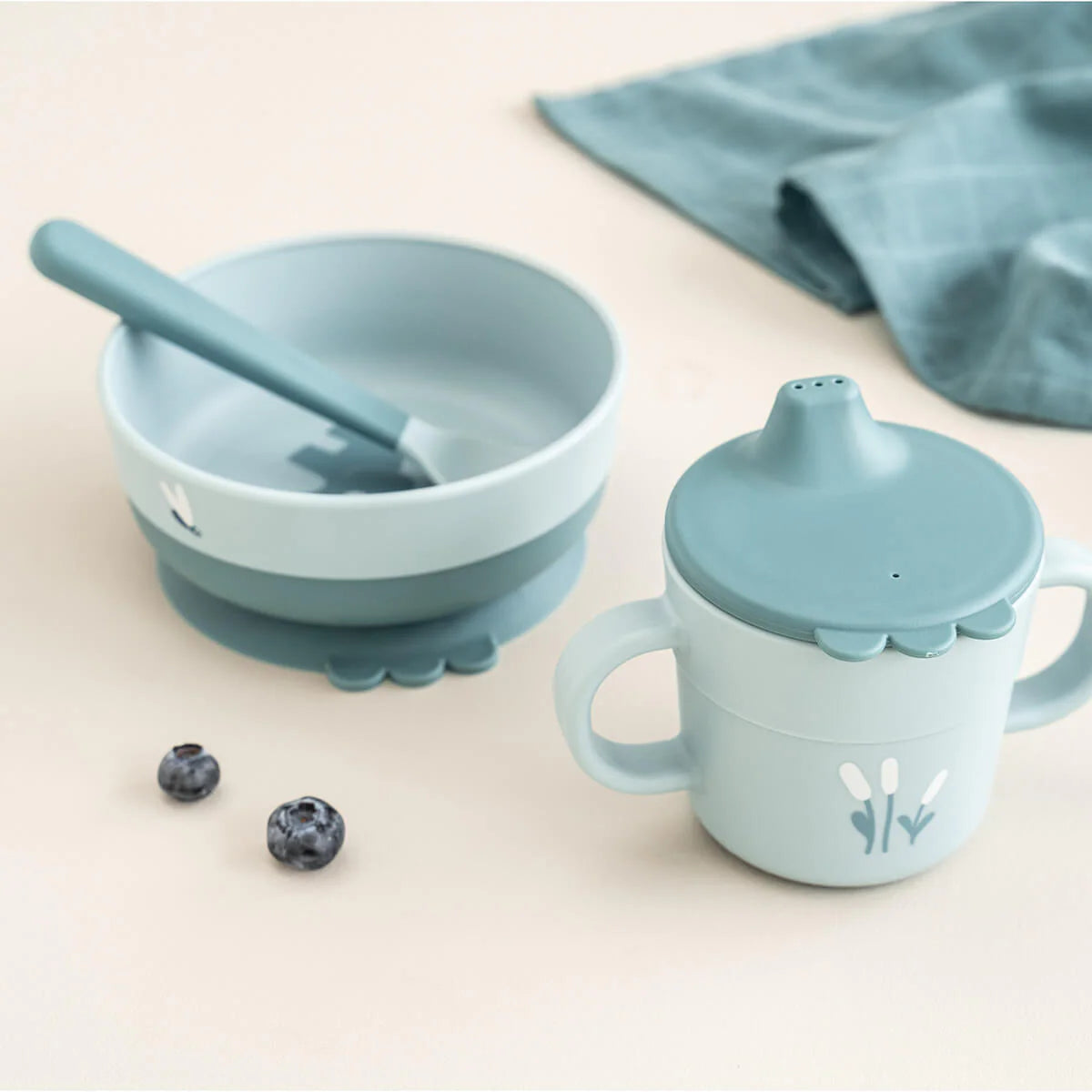 Foodie First Meal Set Elphee, Blue