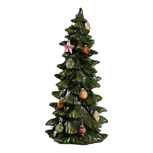 Vackert Utsmyckad Julgran, H 21 cm - Popretail