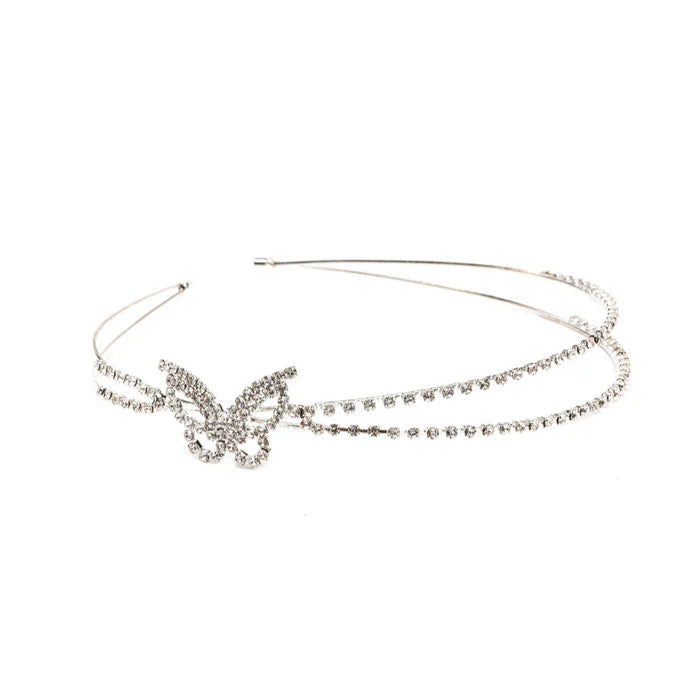 Boutique Butterfly Bow Diadem - Great Pretenders