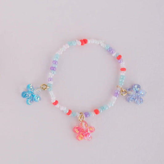 Armband, Boutique Shimmer Flower  - Great Pretenders