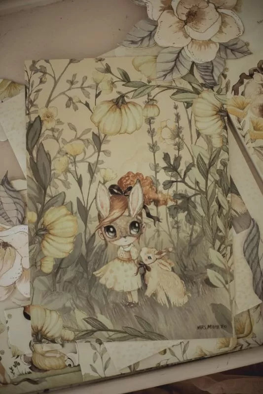 Poster, Miss Mary 21X30 cm - Mrs Mighetto