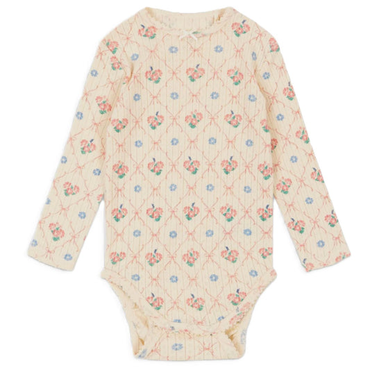 Body Baby, Minnie Newborn Body Gots, Fleur Decor - Konges Sløjd