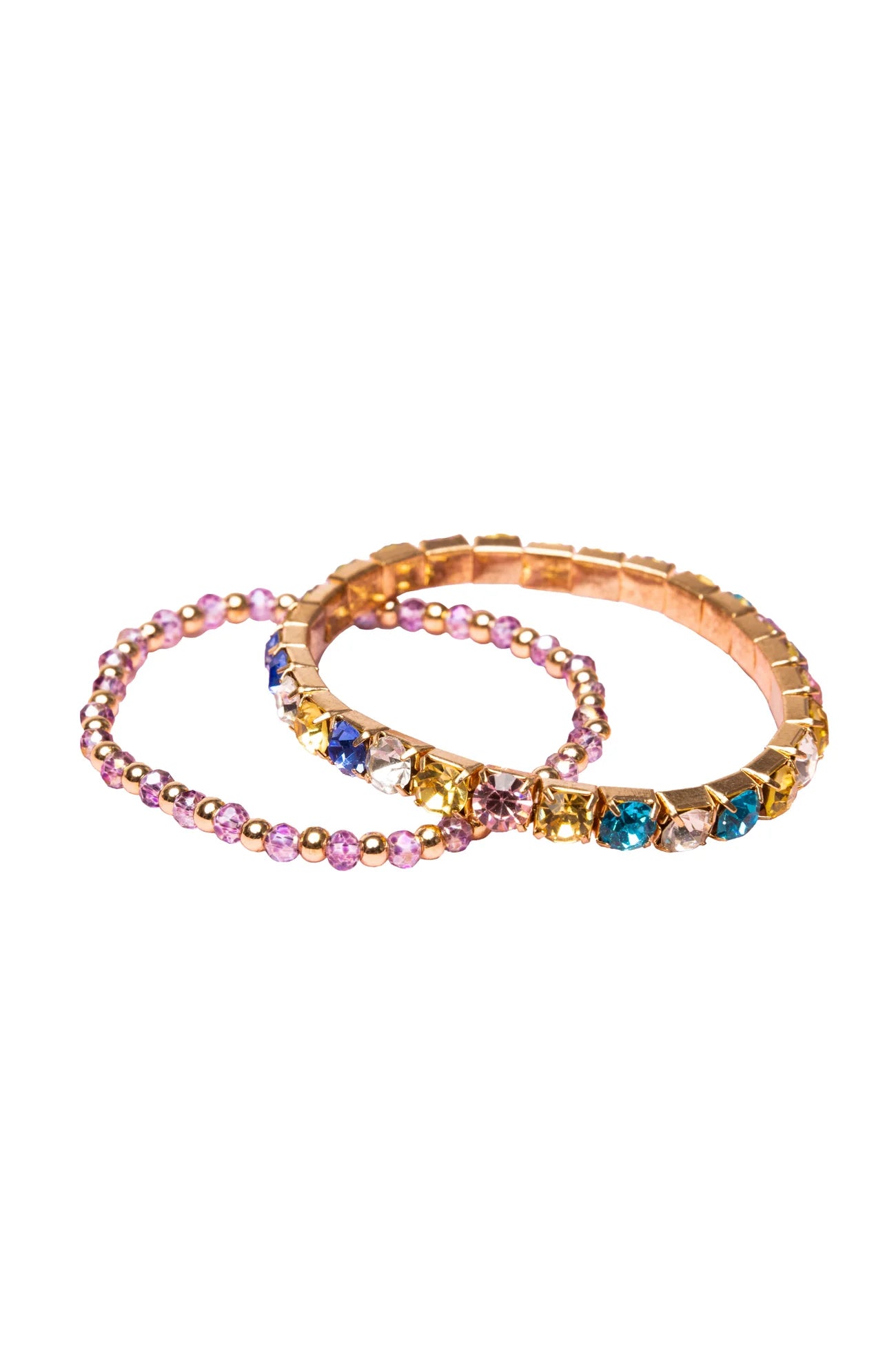 Boutique Glitz and Glam Bracelets, 2-Pack