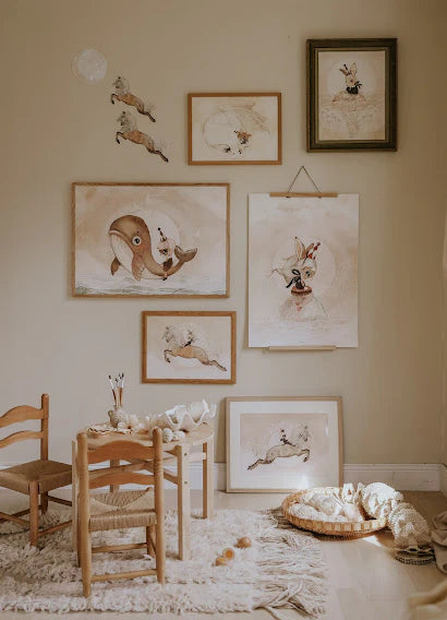 Poster, Miss Ruby 70x50 cm - Mrs Mighetto