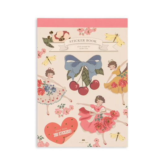 Klistermärken, A Sticker A Day, Rosa - Konges Slöjd