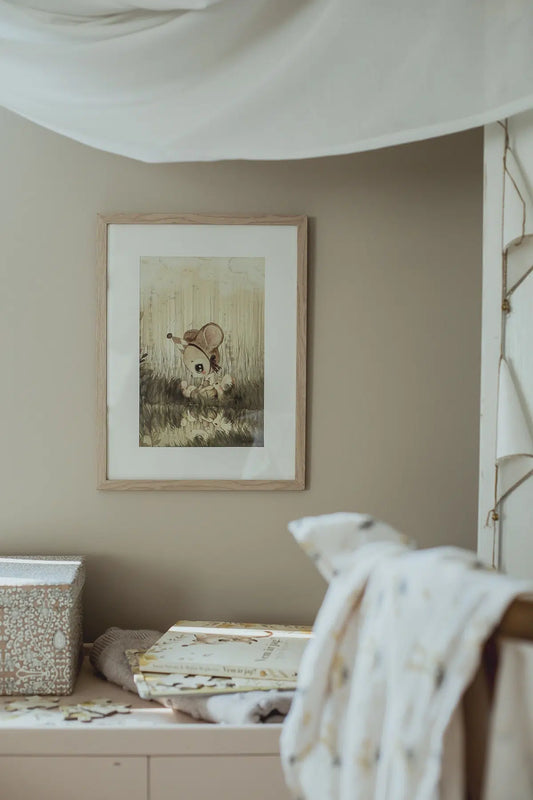 Poster, Mr Morris, 21x30 - Mrs Mighetto