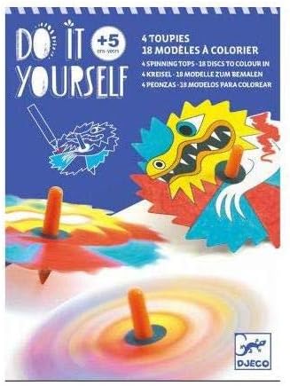 Snurra, Spinning top, Do It Yourself, Dragons - Djeco