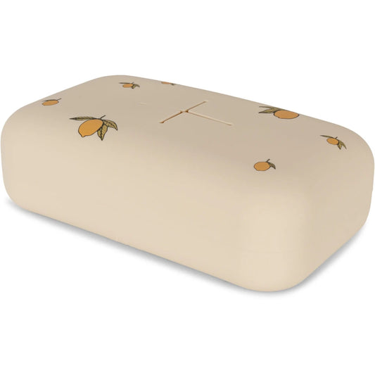 Wet Wipes Cover, Lemon - Konges Slöjd