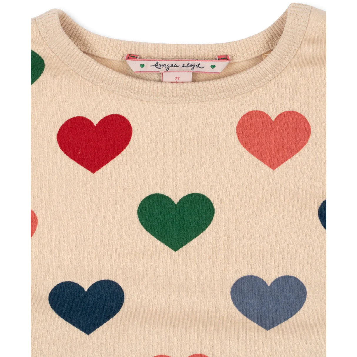 Lou Sweatshirt, Bon Coeur Coloré - Konges Sløjd