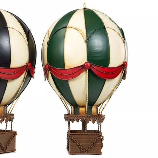 Luftballong 24x42 cm, Mix Metall Grön/Vit, 24x42 cm - Alot