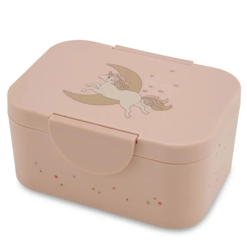 Lunchbox Matlåda, 17 cm, Unicorn/Enhörning - Konges Sløjd
