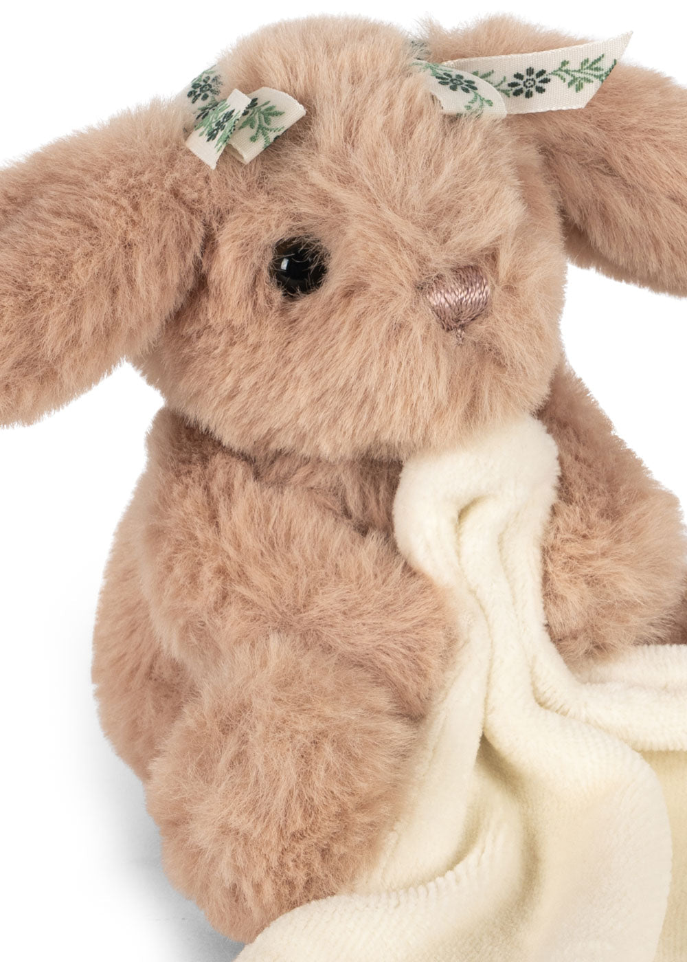 Snuttefilt, Sömniga Kaninen, Vit - Konges Slöjd