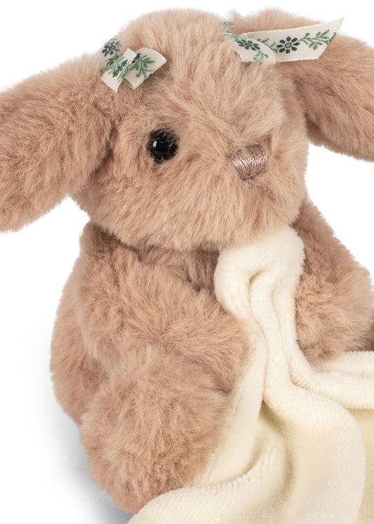 Snuttefilt, Sömniga Kaninen, Vit - Konges Slöjd