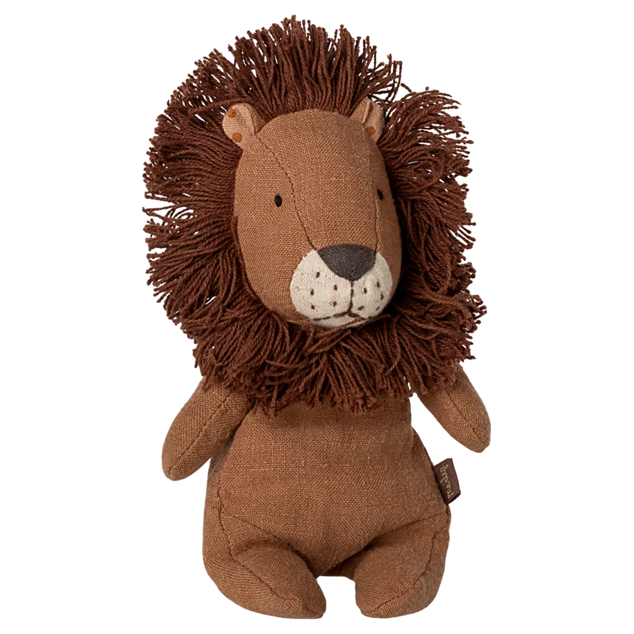 Gosedjur, Safari Friends, Mini Lejon 19 cm - Maileg