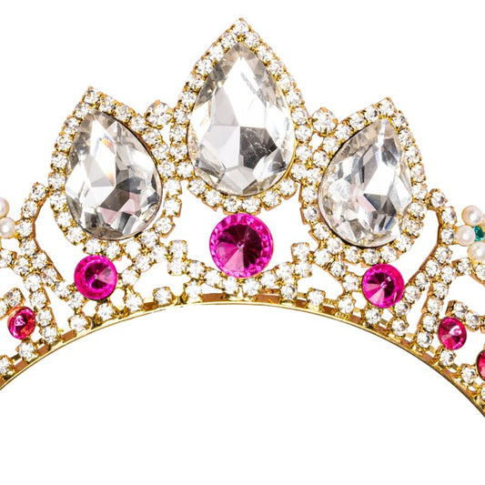 Tiara, Boutique Princess Jewel Tiara - Great Pretenders