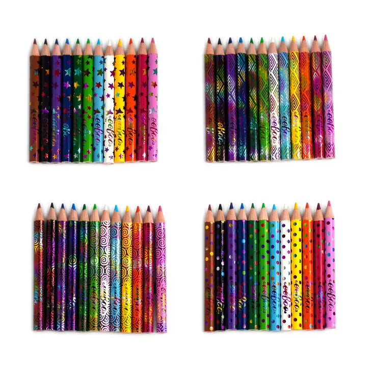 Små Pennor/Pencils, 12 Pack - Eeboo