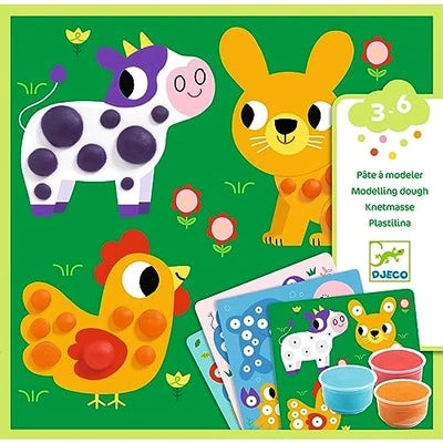 Modellera, Fyll i Prickarna - Djeco