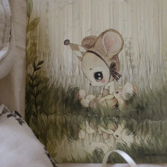 Poster, Mr Morris, 21x30 - Mrs Mighetto